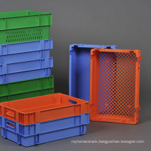 Retroflected Inserting Container for Vegetable transportation of Pantong series color/logistic plastic crates